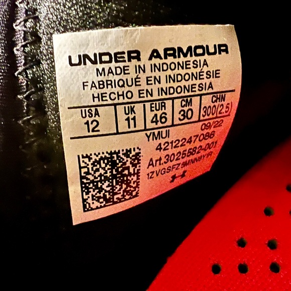 Under Armour Men's Harper 7 Elite TPU Baseball Cleats SIZE 12 - Picture 4 of 5